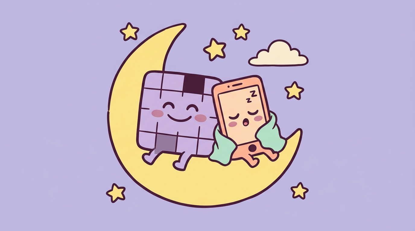 Puzzle Before Bed vs Scrolling: Why Puzzles Win for Sleep